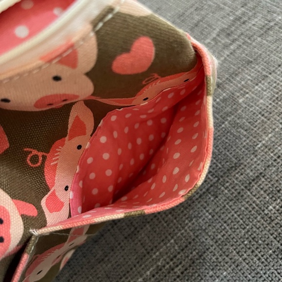 Bungalow 360 Pig Crossbody Bag and Matching Coin Case - Picture 8 of 9